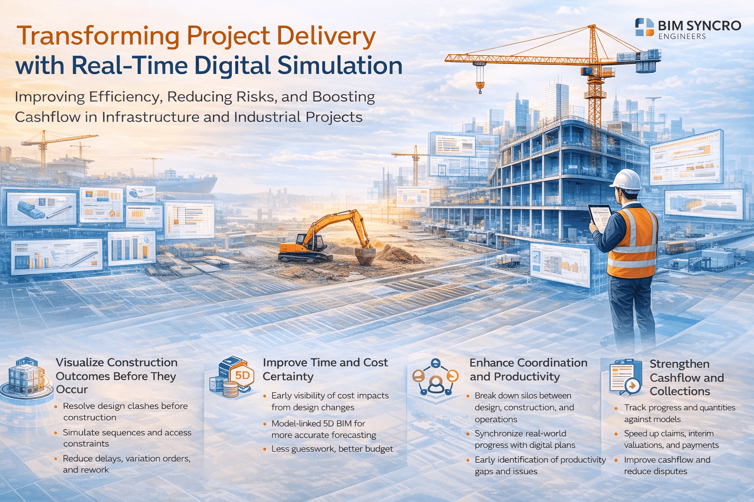 BIM Syncro|Transforming Project Delivery with Real-Time Digital Simulation